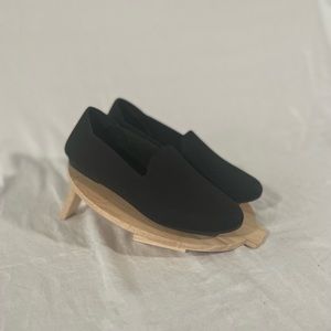 Steve Madden Black Fabric Loafers Size 7